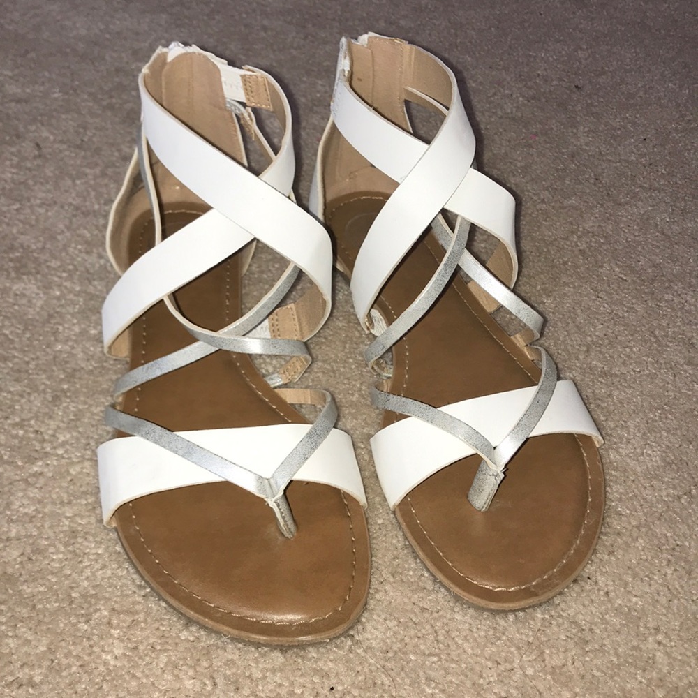 White Dress Sandals 👡